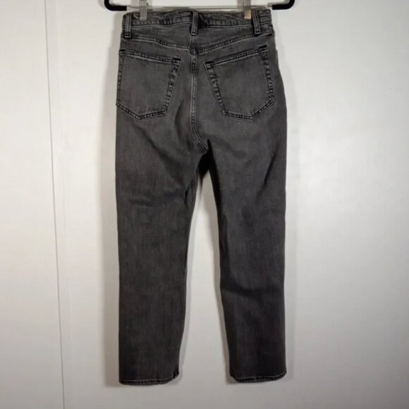 Abercrombie & Fitch Ultra High Rise Ankle Straight Curve Love, Size 28 Women - Picture 5 of 6